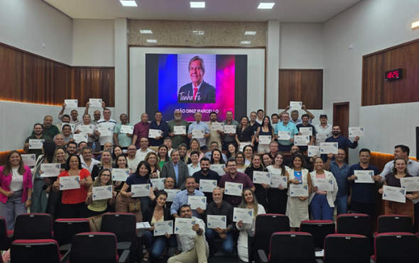 Curso com alunos do Professor Diniz